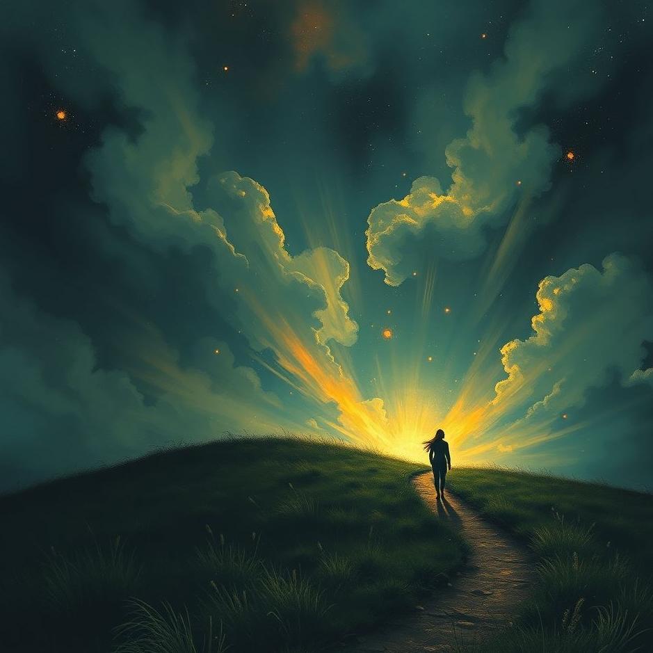 Dream : Finding a way in the dark in a dream