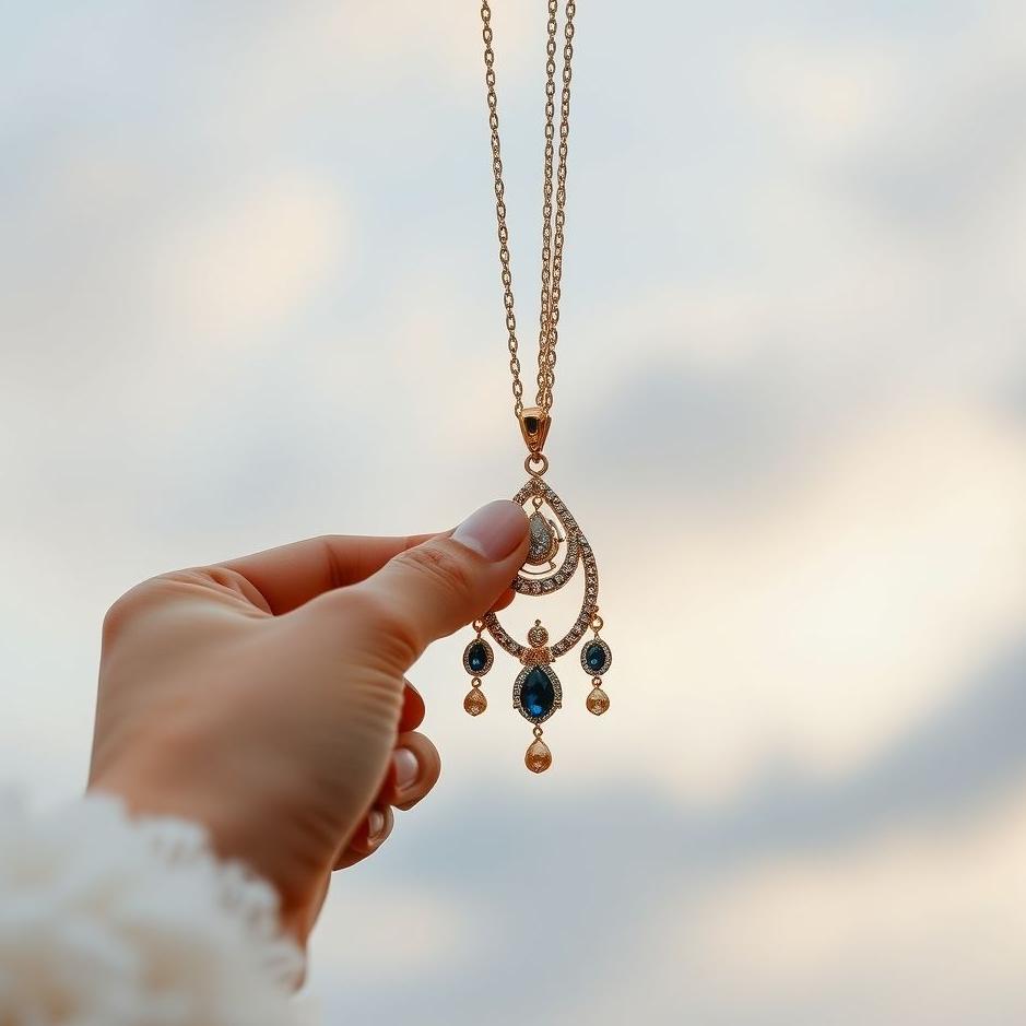 Dream : Finding an earring necklace in a dream