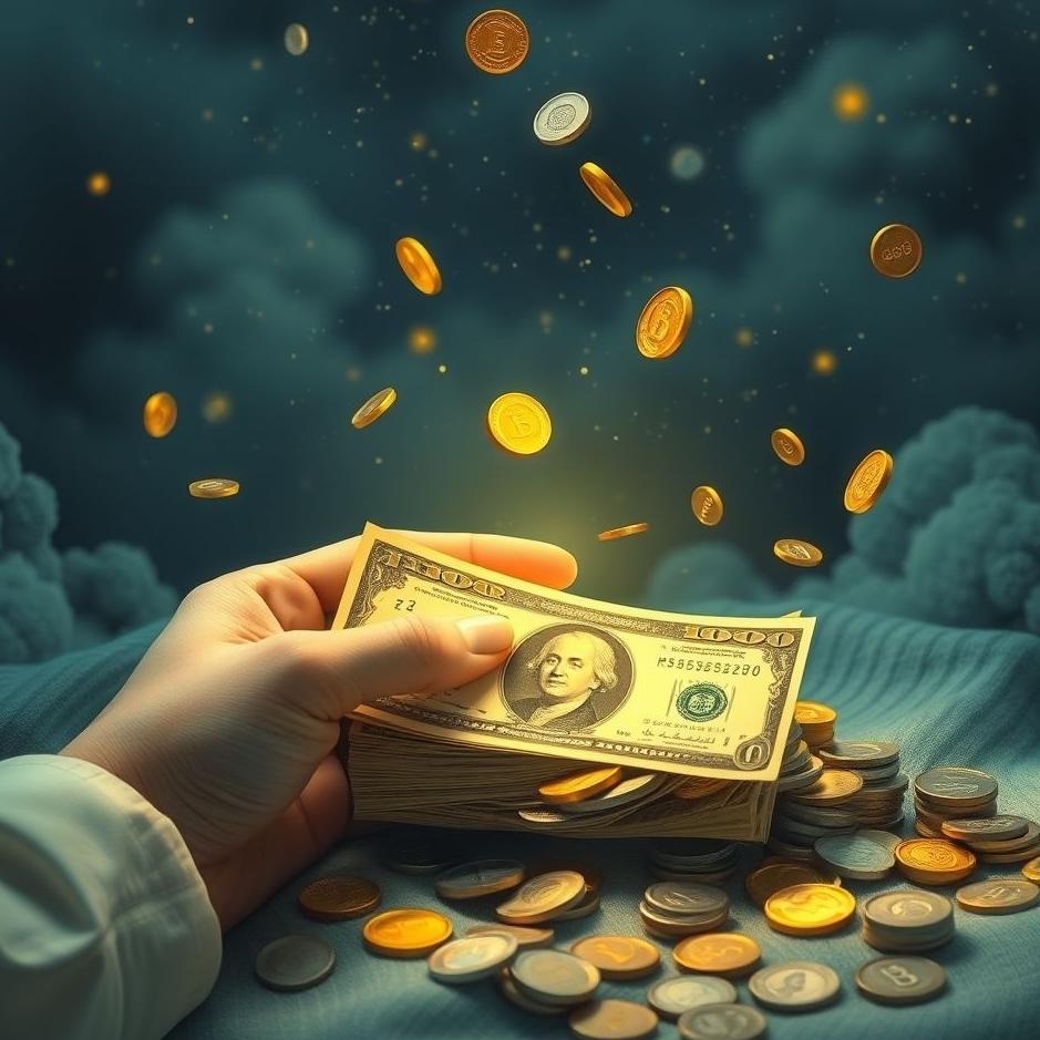 Dream : Finding and counting money in a dream