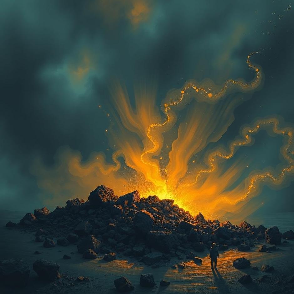 Dream : Finding coal in a dream