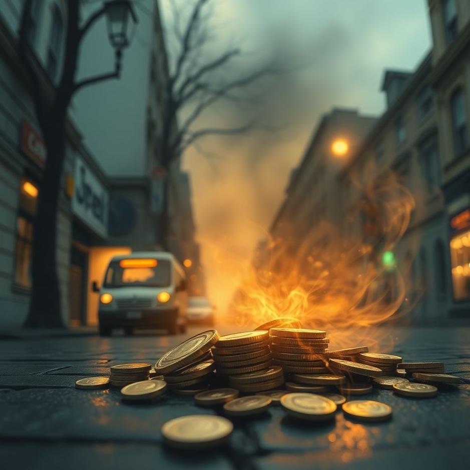 Dream : Finding coins on the street in a dream