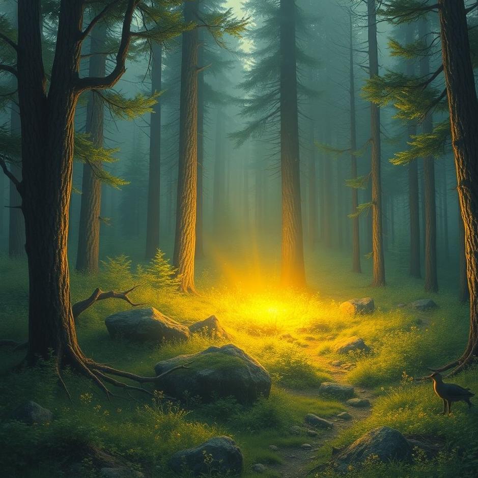 Dream : Finding gold in a forest in a dream