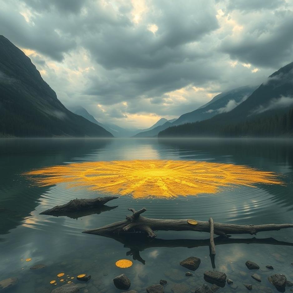 Dream : Finding gold in a lake in a dream