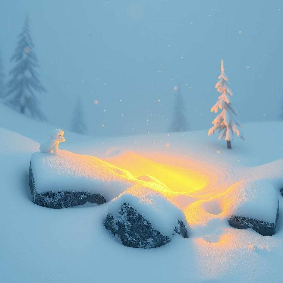 Dream : Finding gold under the snow in a dream