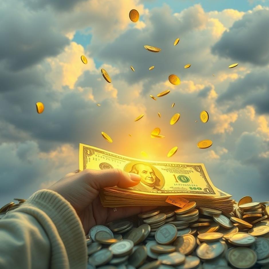 Dream : Finding money and getting rich in a dream