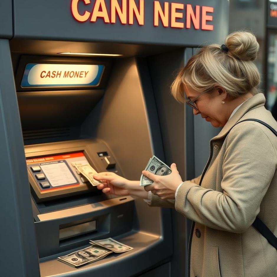 Dream : Finding money at a cash machine