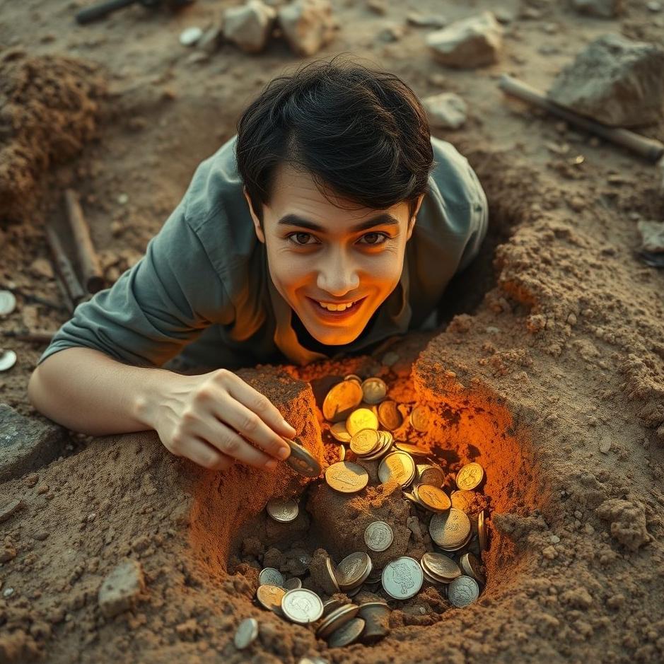 Dream : Finding money in a dig in a dream