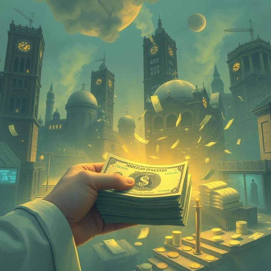 Dream : Finding money in the market in a dream