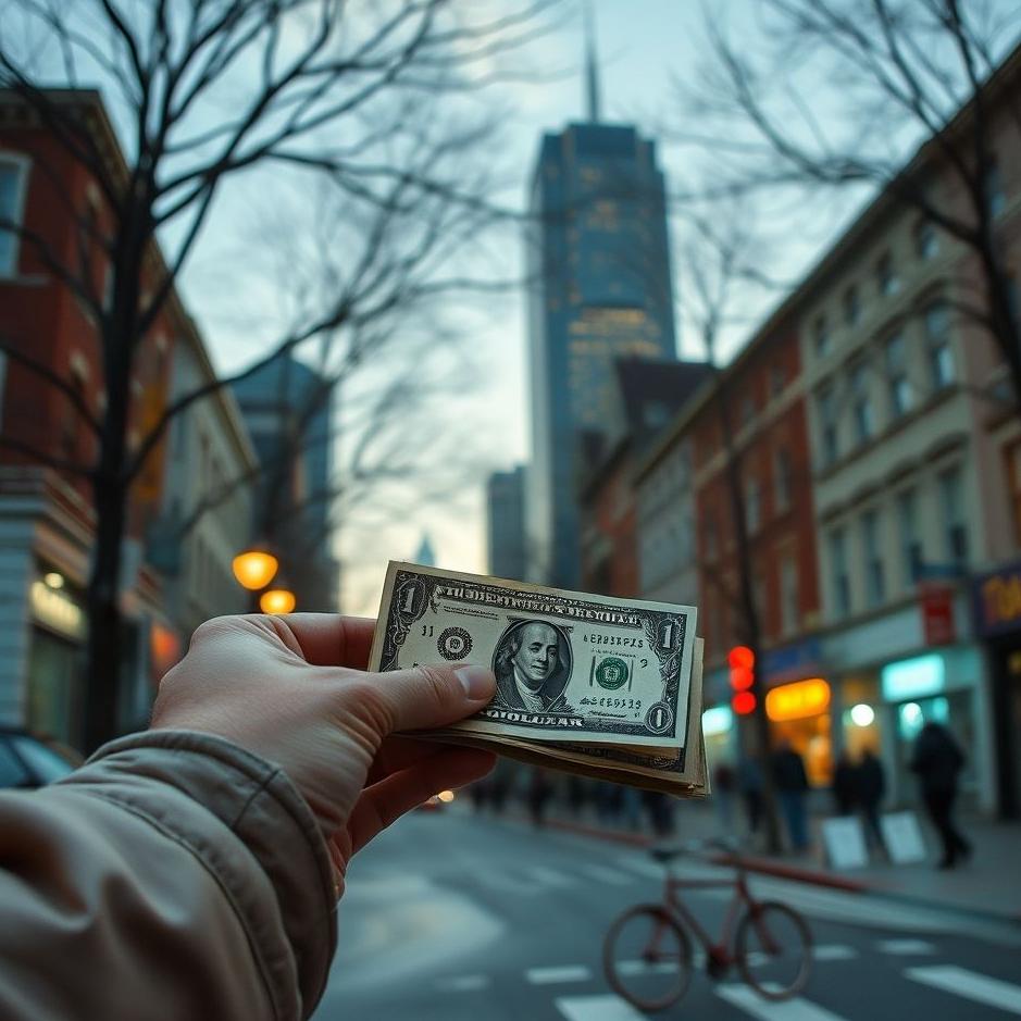 Dream : Finding money on the street in a dream