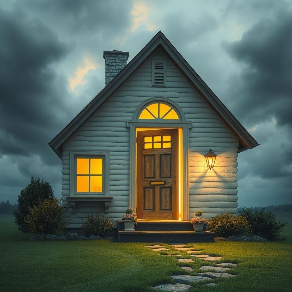 Dream : Finding the door of the house open in a dream
