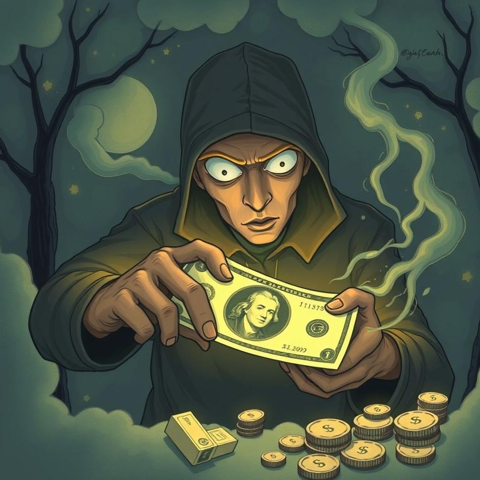 Dream : Finding the money stolen by a thief in a dream