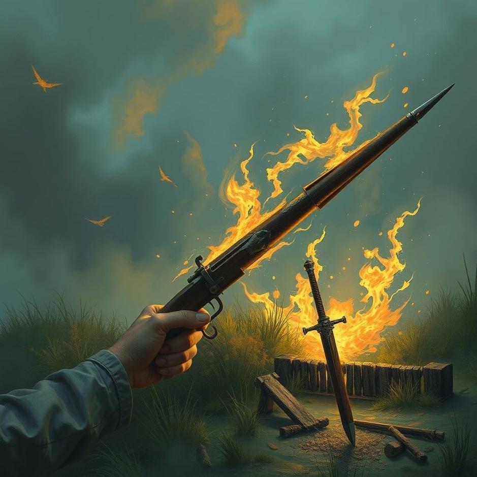 Dream : Finding weapons in a dream