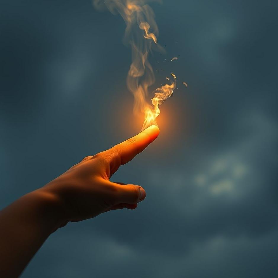 Dream : Finger being thrown in a dream