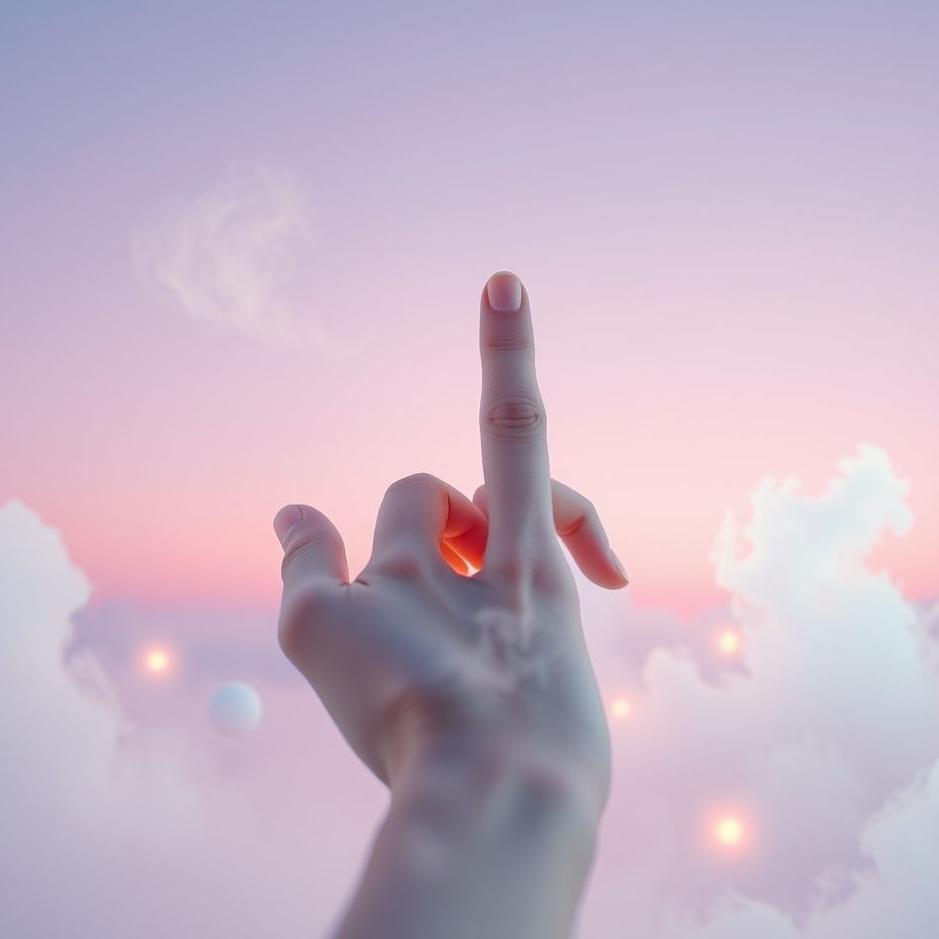 Dream : Finger pointing in a dream