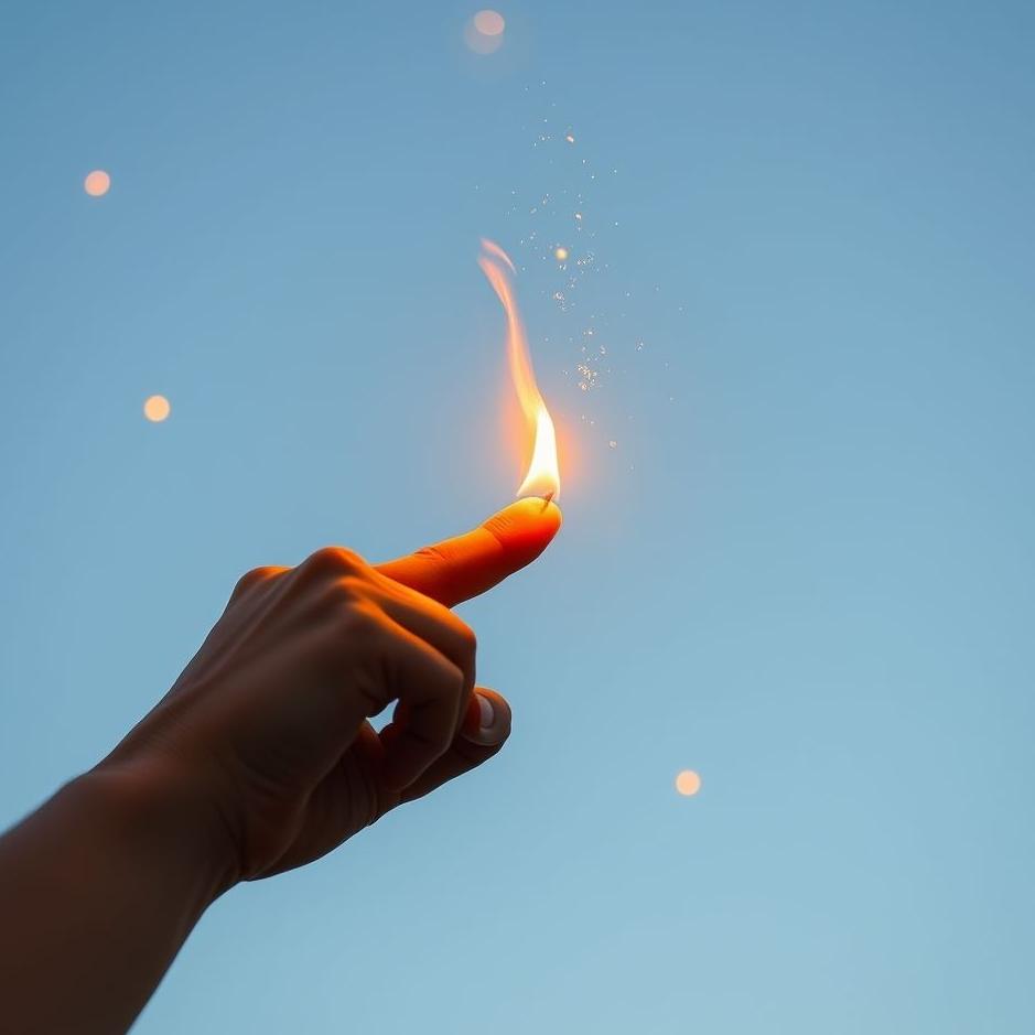 Dream : Finger throwing in a dream