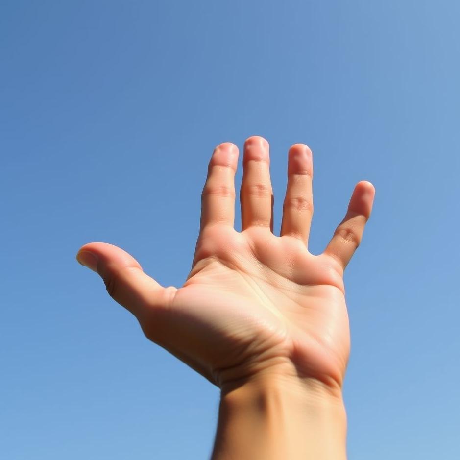 Dream : Fingerless hand in a dream