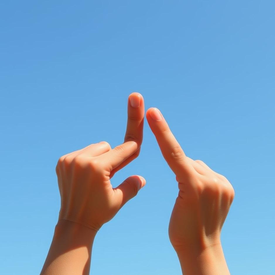 Dream : Fingers joined in a dream