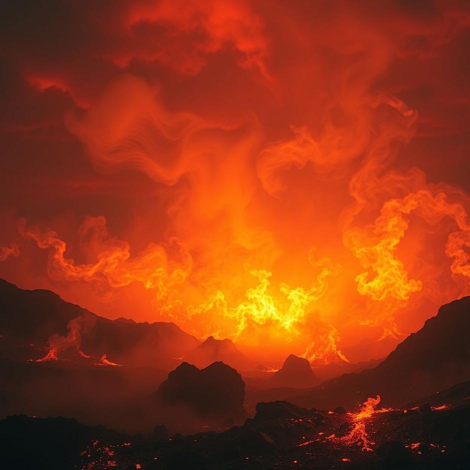 Dream : Fire around you in a dream