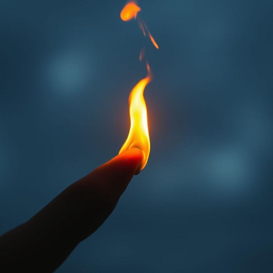Dream : Fire coming out of your finger in a dream