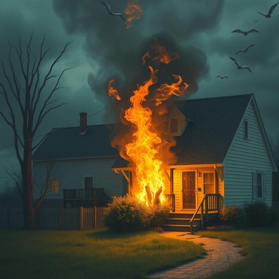 Dream : Fire in a neighbor in a dream