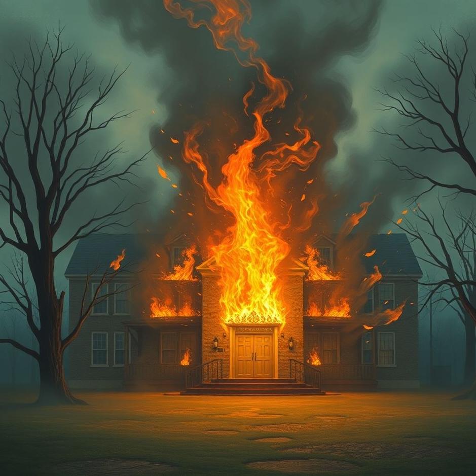 Dream : Fire in a school in a dream