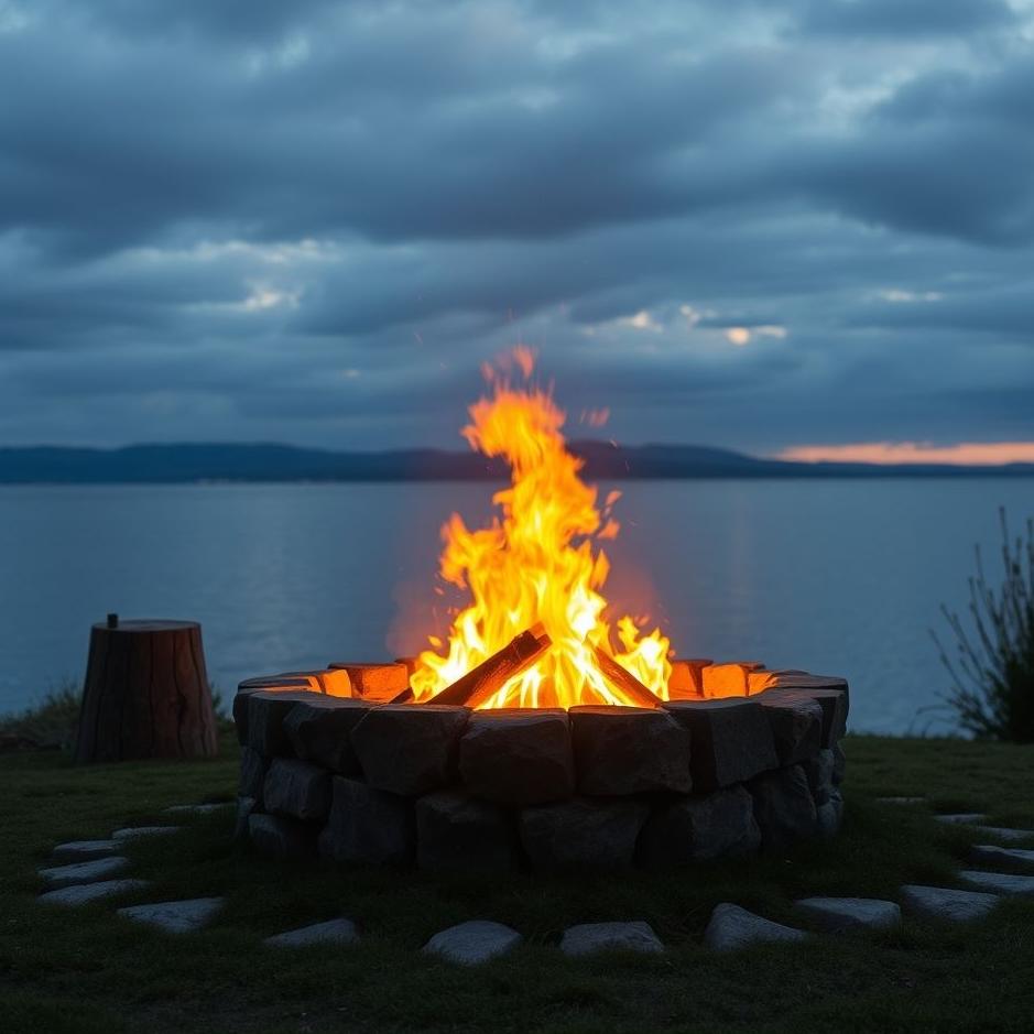 Dream : Fire pit in a dream