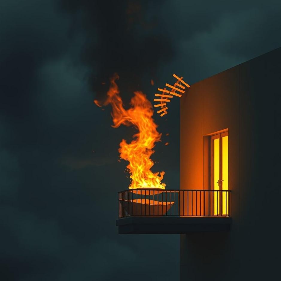 Dream : Fired from the balcony in a dream