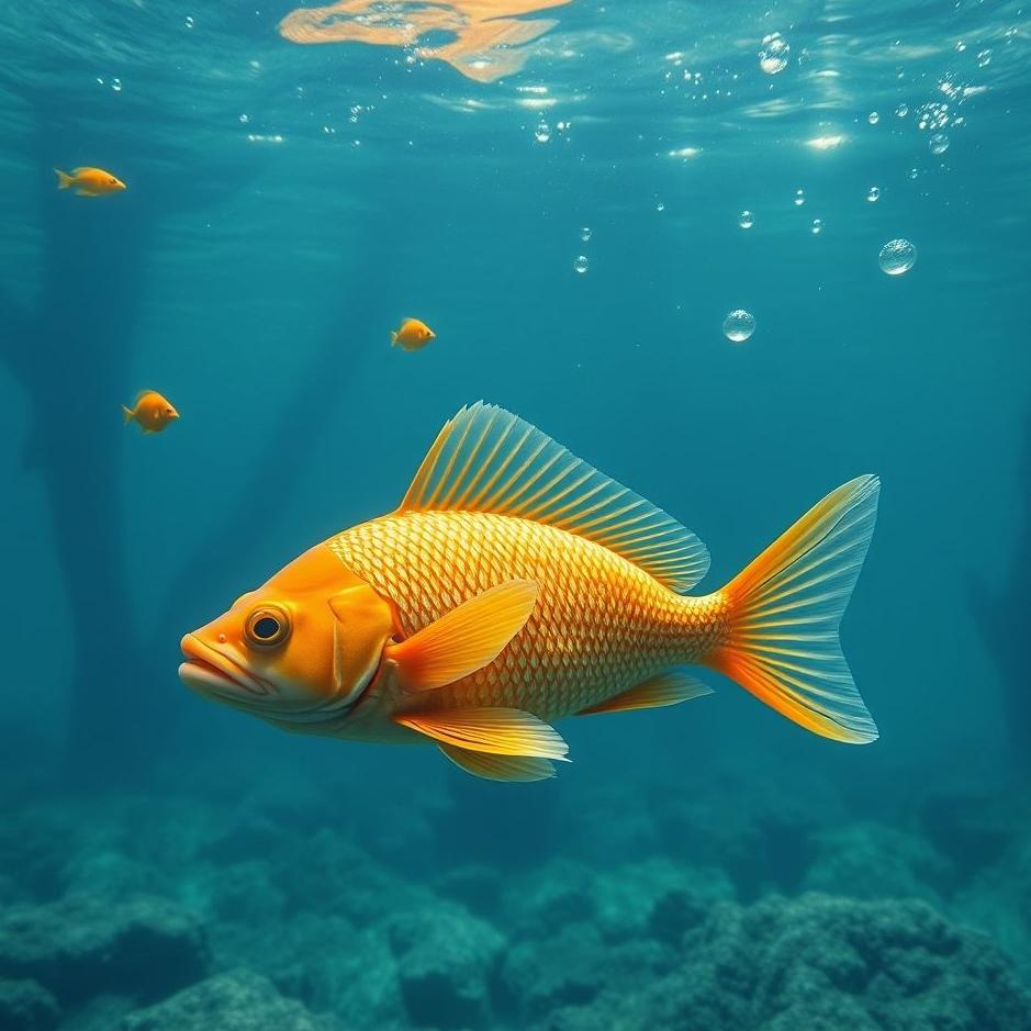 Dream : Fish and sea in a dream