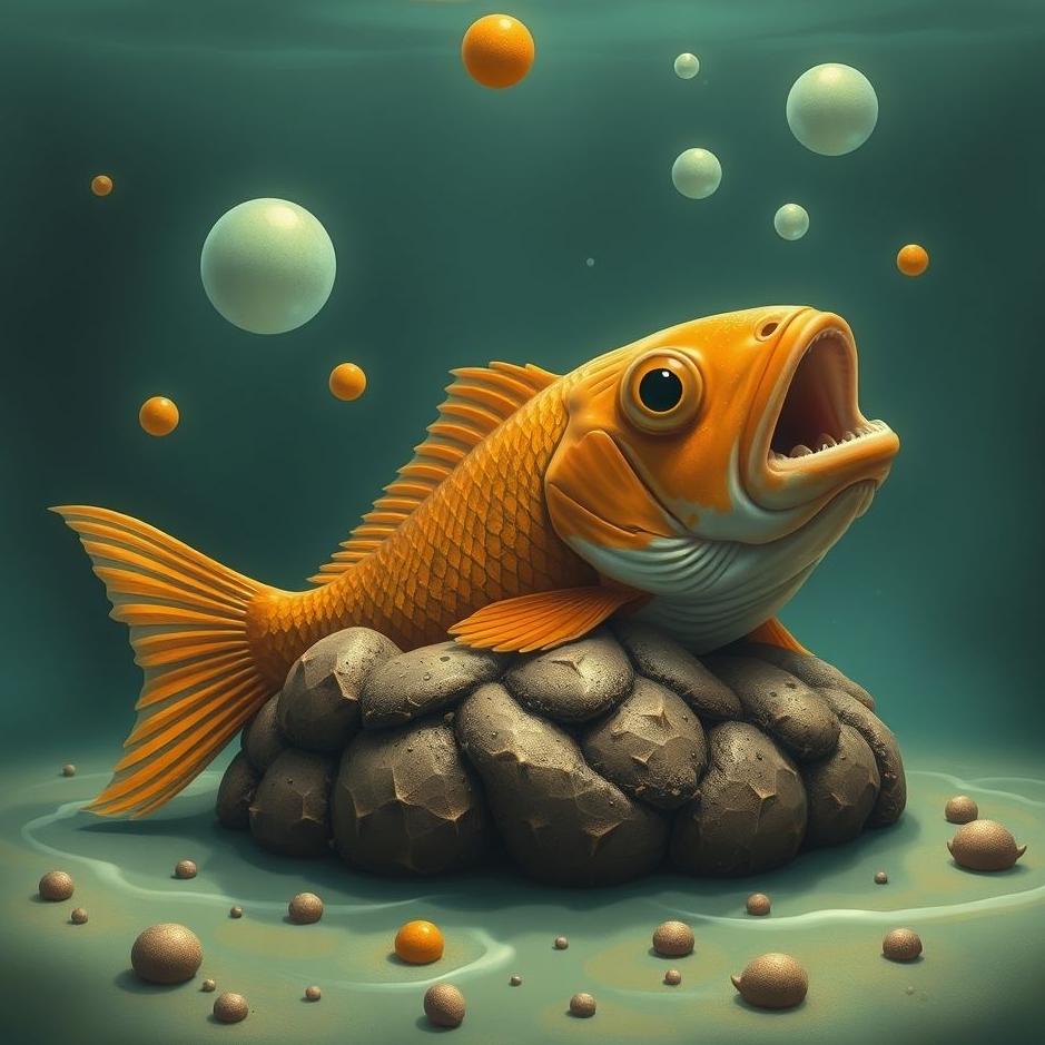 Dream : Fish coming out of poop in a dream