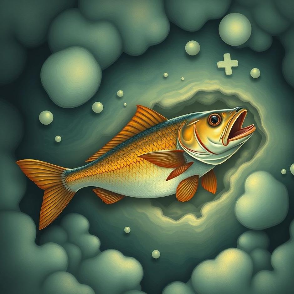 Dream : Fish coming out of your belly in a dream