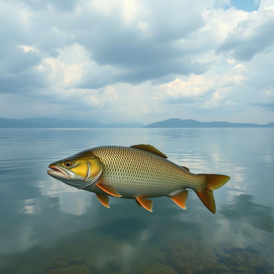 Dream : Fish hunting in a lake in a dream