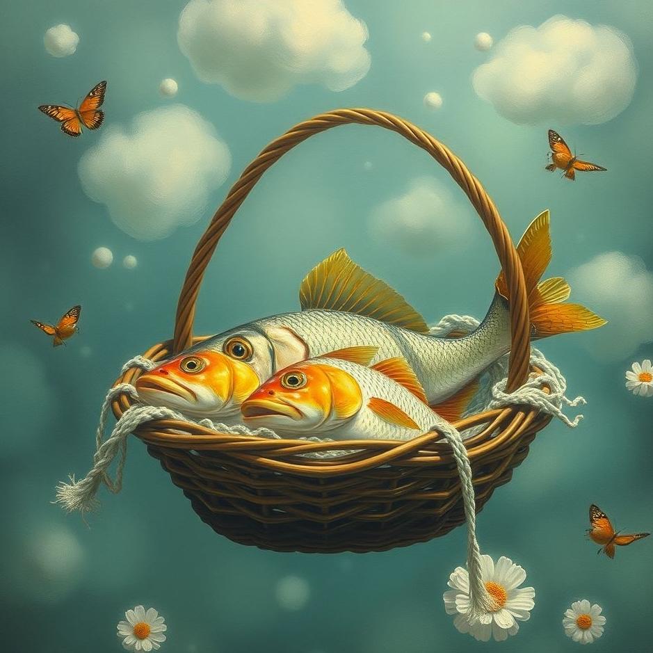Dream : Fish in a basket in a dream