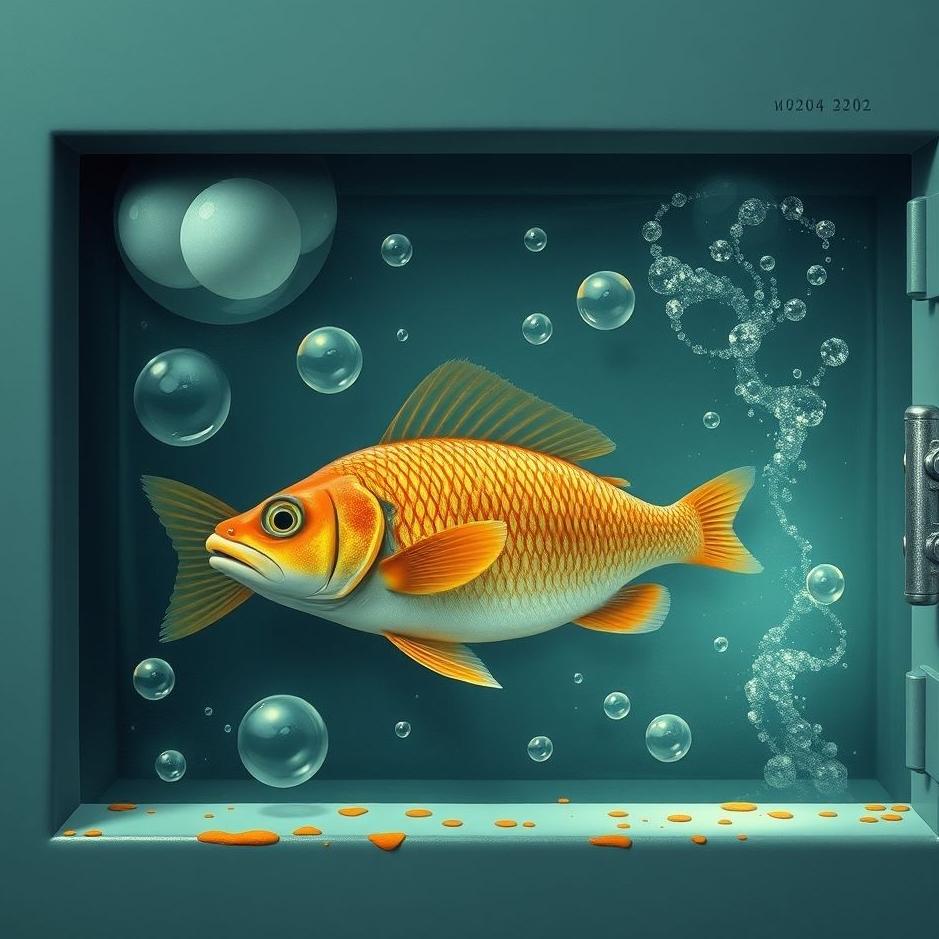 Dream : Fish in a safe in a dream