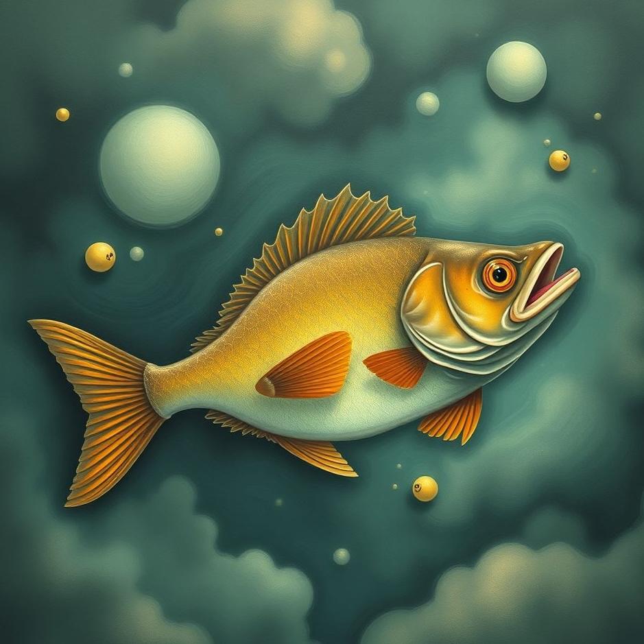 Dream : Fish in the form of a human in a dream