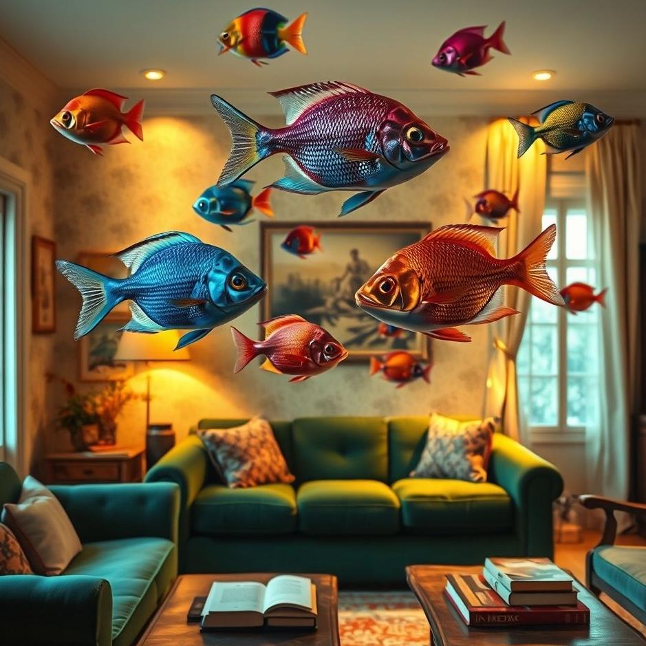 Dream : Fish in your house in a dream