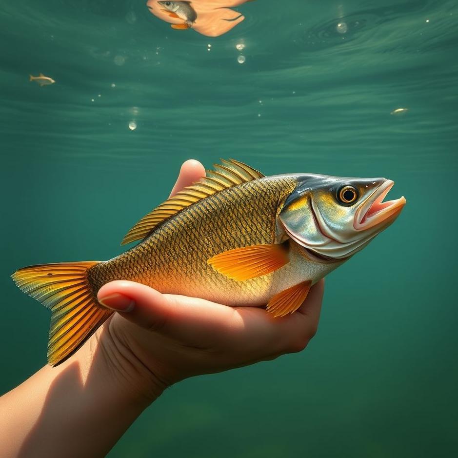 Dream : Fish in your neighbor's hand in a dream