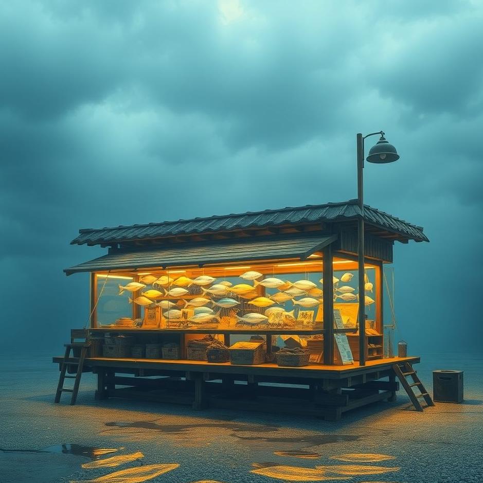 Dream : Fish stand in a dream