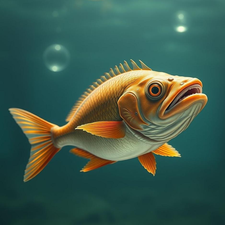Dream : Fish that looks like a human in a dream