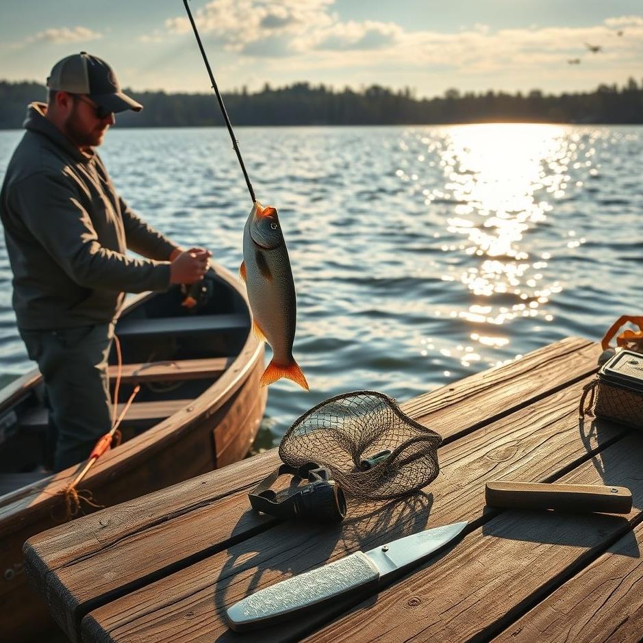 Dream Dictionary : Fishing and cleaning