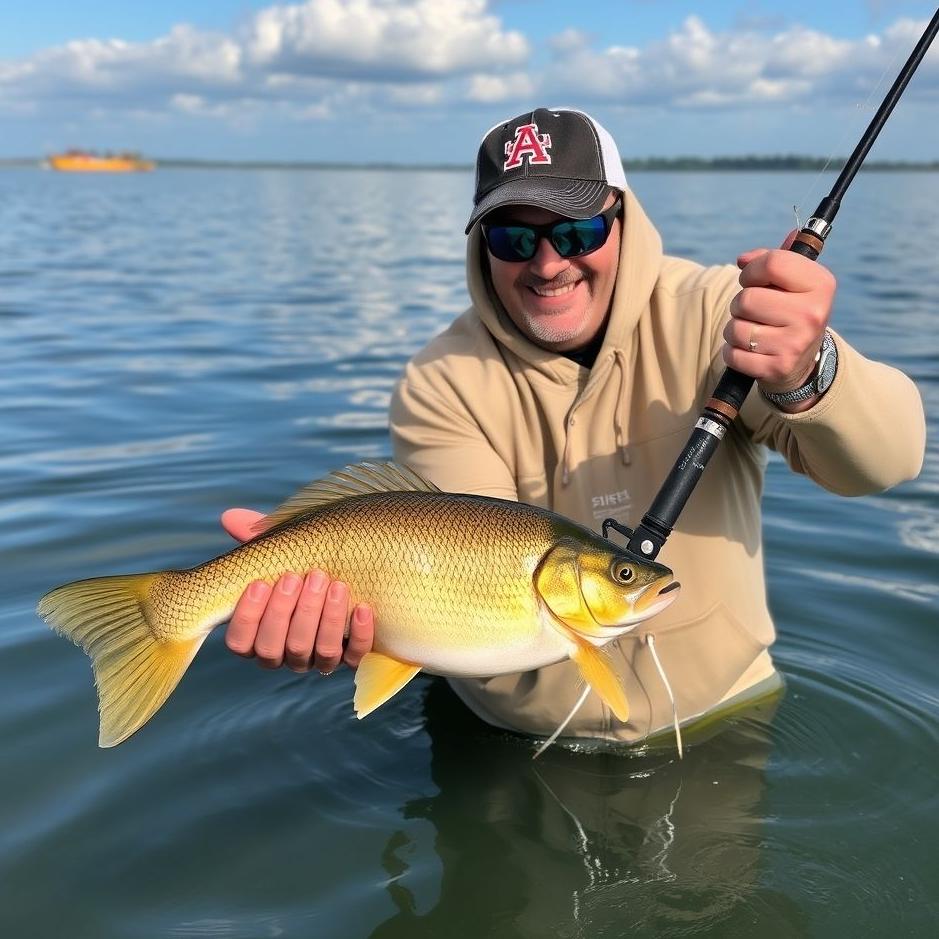 Dream : Fishing at home