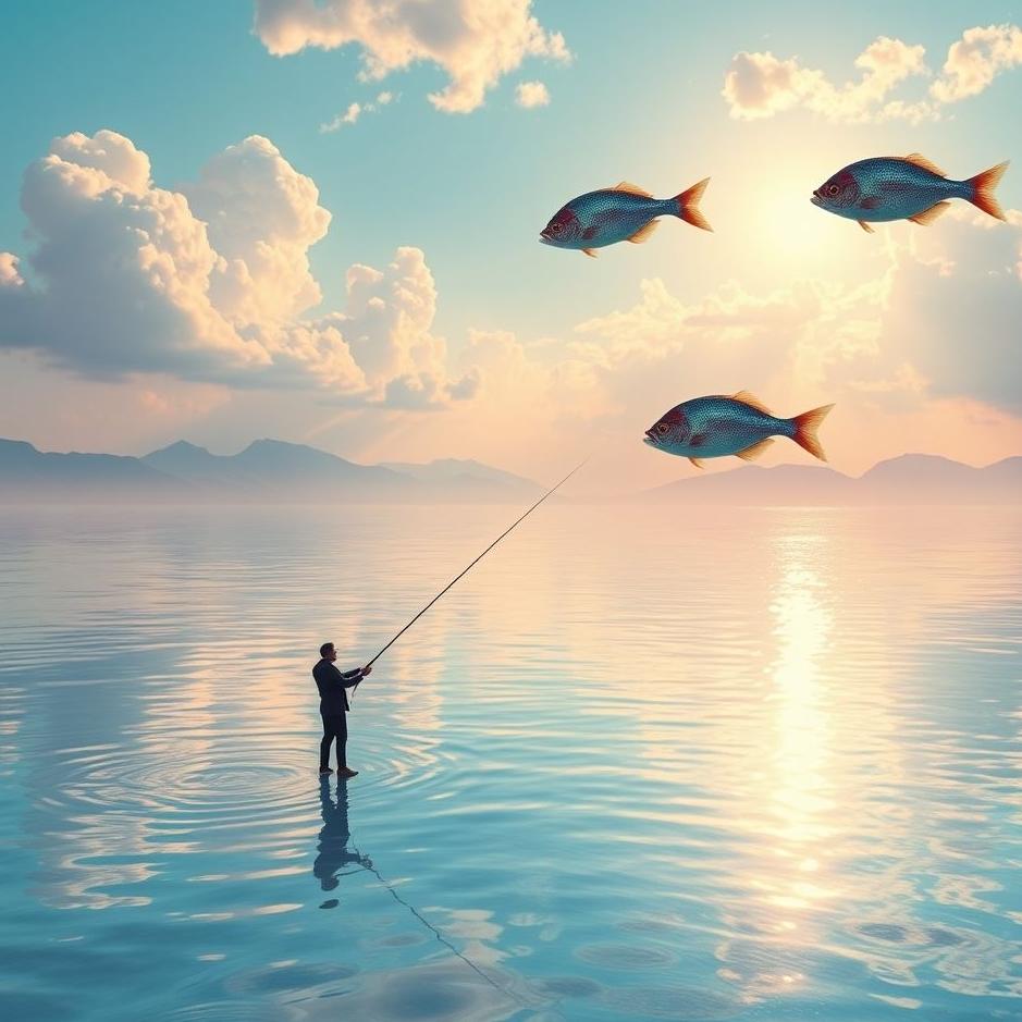 Dream Dictionary : Fishing away in a dream