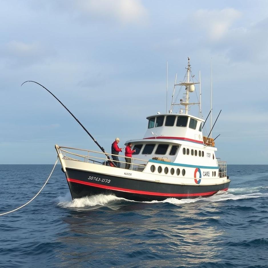 Dream : Fishing from a ship