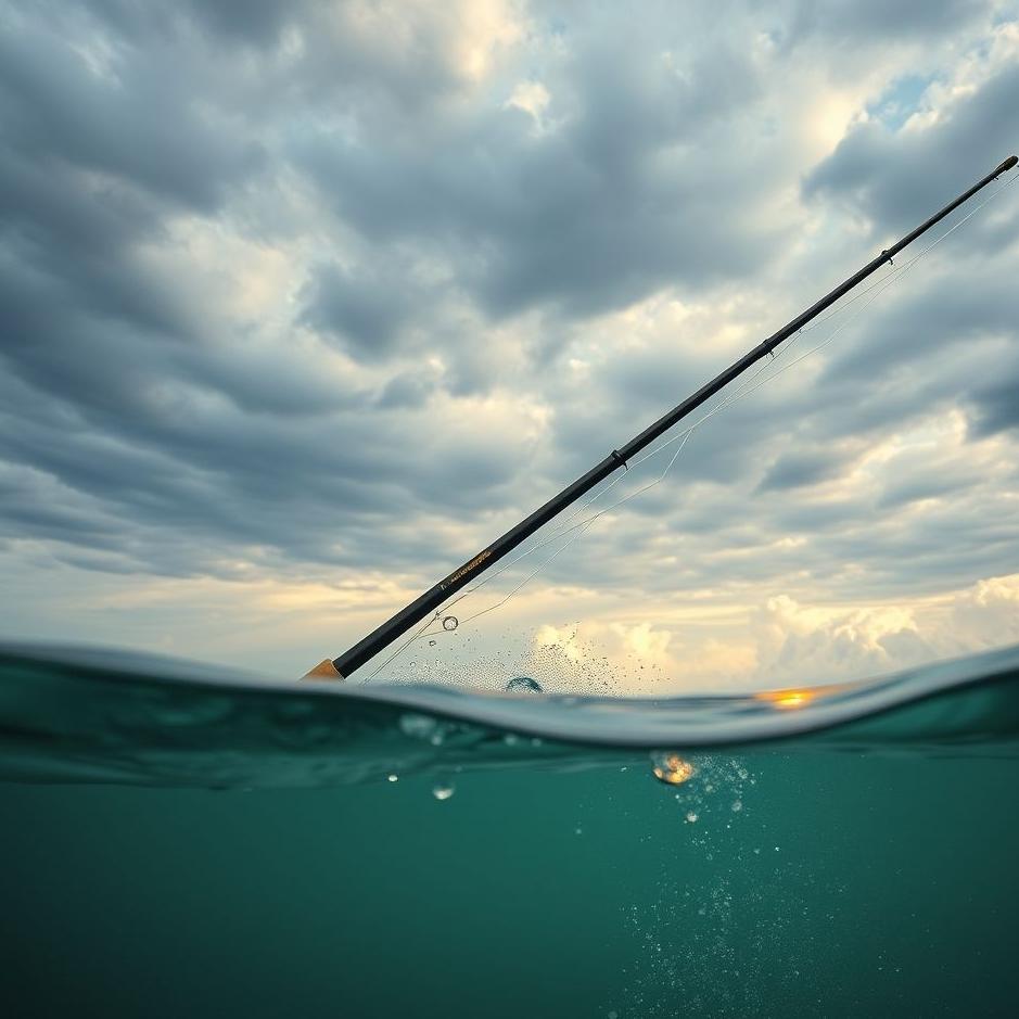 Dream : Fishing rod being caught in a dream