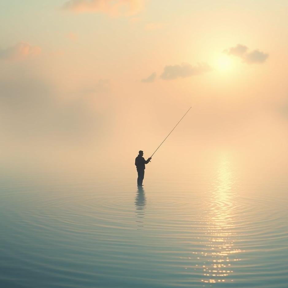 Dream : Fishing with a rope in a dream
