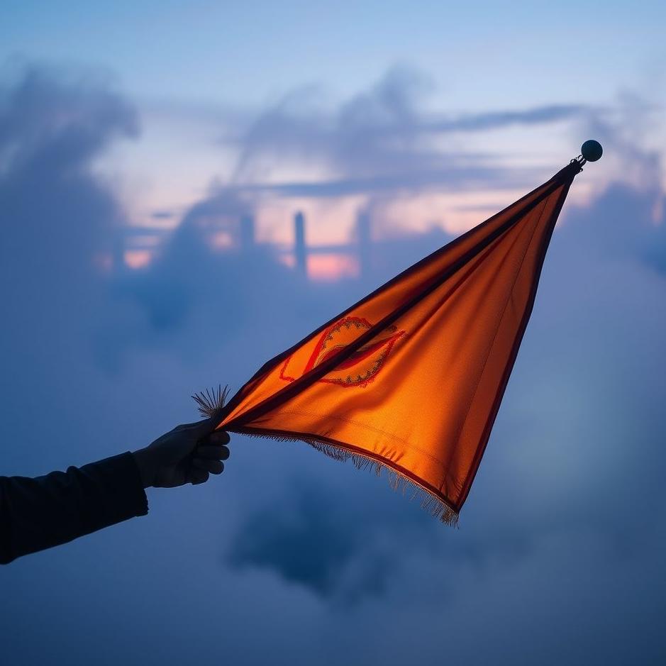 Dream : Flag being given in a dream