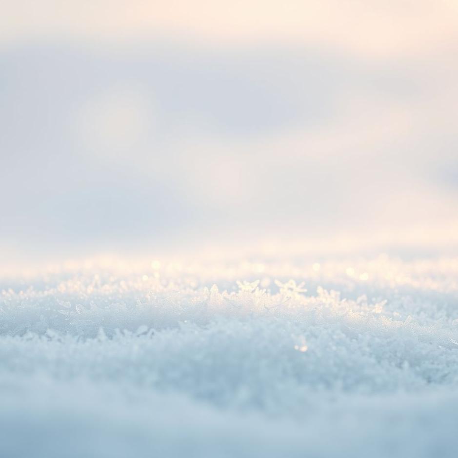 Dream : Flaky snow in a dream