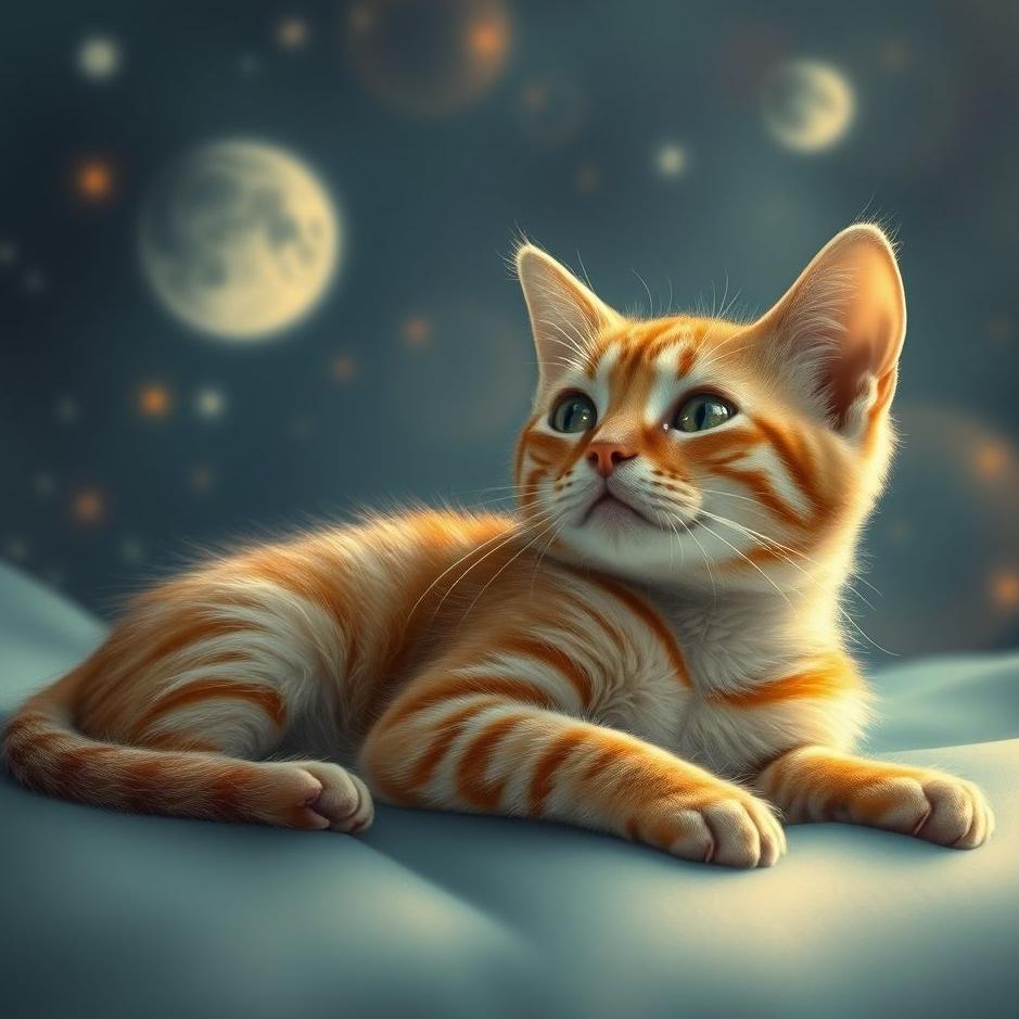 Dream : Flea cat in a dream