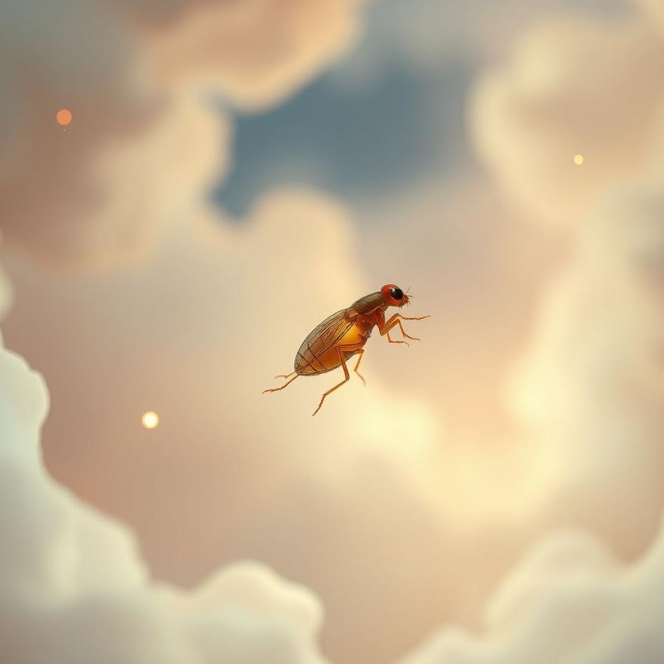 Dream : Flea jumping in a dream