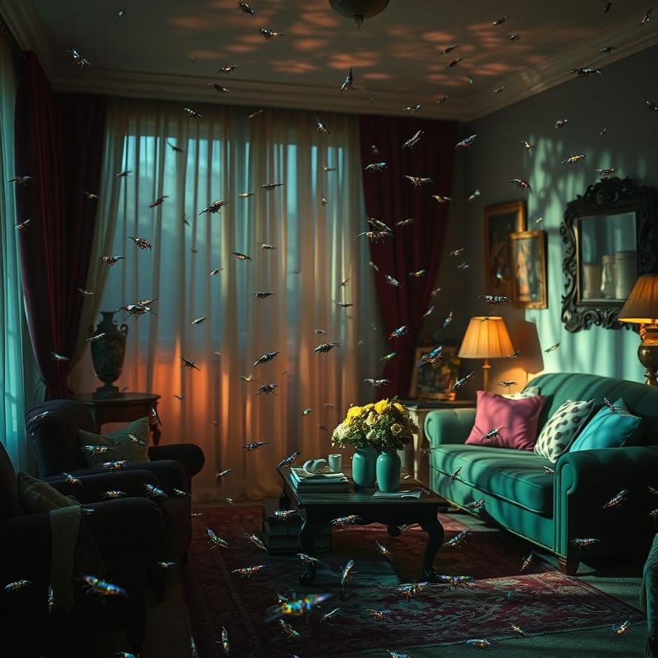 Dream : Fleas in your house in a dream