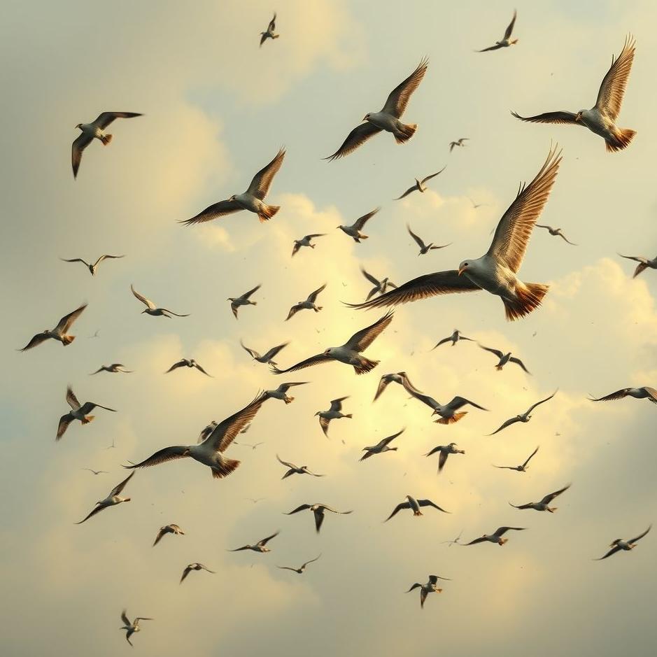 Dream : Flock of birds attacking in a dream